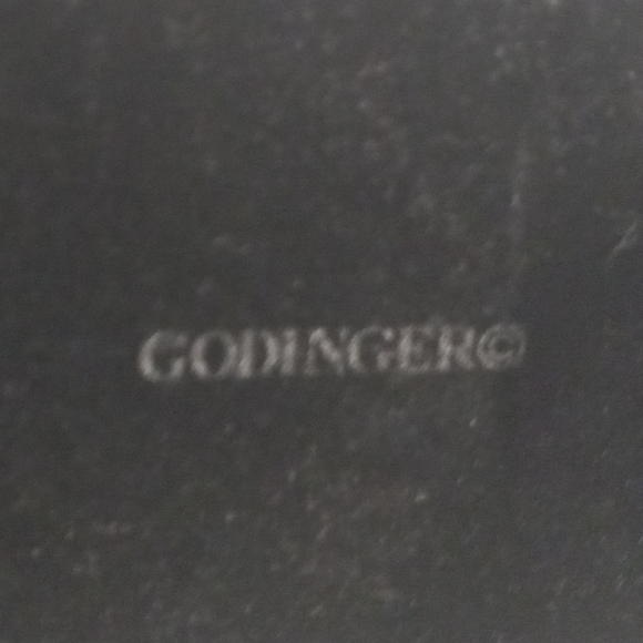 Godinger metal silver plated jewelry box with mirror engraving area vintage - Picture 7 of 12